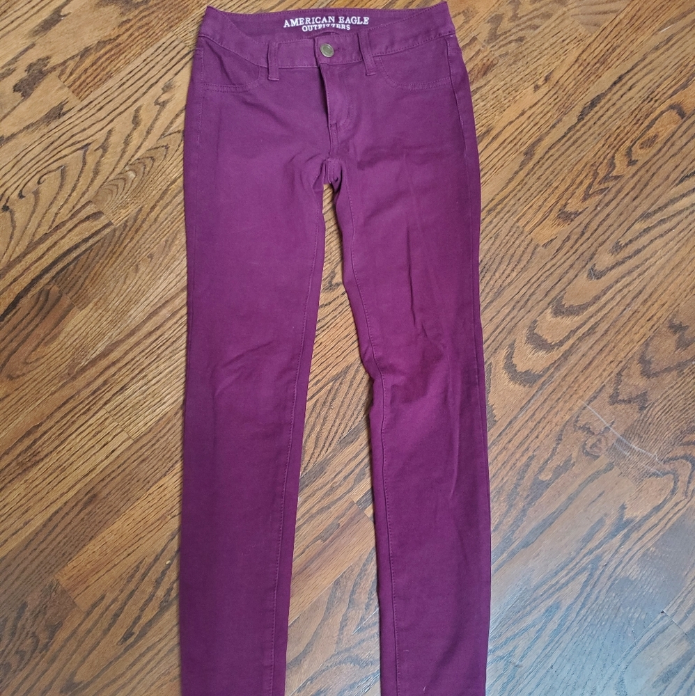 Maroon Jeggings